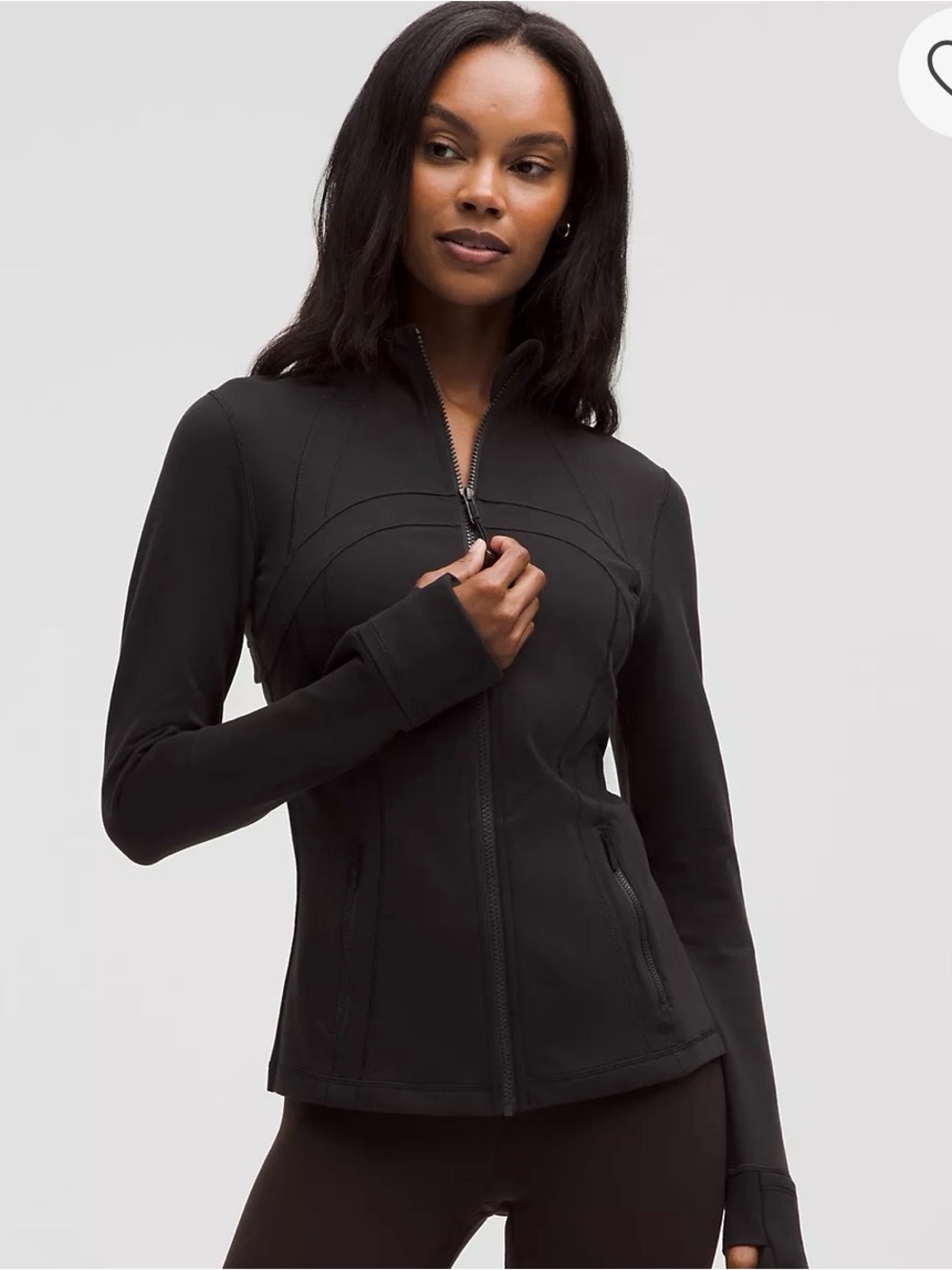 Lululemon Defined SDSU Jacket
Black Zip-Up Athletic Jacket